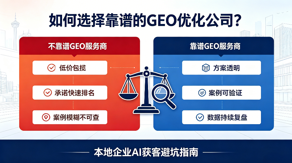 揭阳如何选择靠谱的GEO优化公司？本地企业AI获客避坑指南